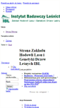 Mobile Screenshot of genetyka-lesna.ibles.pl